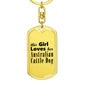 Australian Cattle Dog - Luxury Dog Tag Keychain