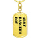 Army Ranger's Boy - Luxury Dog Tag Keychain