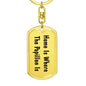 Papillon's Home - Luxury Dog Tag Keychain