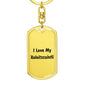 Love My Xoloitzcuintli v4 - Luxury Dog Tag Keychain