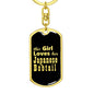 Japanese Bobtail v2 - Luxury Dog Tag Keychain