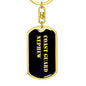Coast Guard Nephew v2 - Luxury Dog Tag Keychain