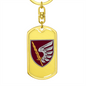 79th Air Assault Brigade (Ukraine) - Luxury Dog Tag Keychain