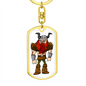 Viking 04 - Luxury Dog Tag Keychain