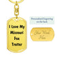 Love My Missouri Fox Trotter - Luxury Dog Tag Keychain