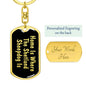 Shetland Sheepdog's Home v2 - Luxury Dog Tag Keychain