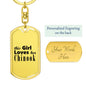 Chinook - Luxury Dog Tag Keychain