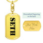 Seth - Luxury Dog Tag Keychain