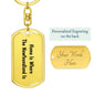 Newfoundland's Home - Luxury Dog Tag Keychain