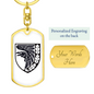 93rd Mechanized Brigade (Ukraine) v2 - Luxury Dog Tag Keychain