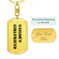 Sailor's Girlfriend - Luxury Dog Tag Keychain