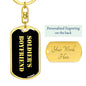 Soldier's Boyfriend v2 - Luxury Dog Tag Keychain