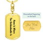 Goldendoodle's Home - Luxury Dog Tag Keychain