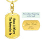 Rottweiler's Home - Luxury Dog Tag Keychain