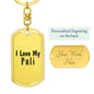 Love My Puli - Luxury Dog Tag Keychain