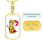 Knight 05 - Luxury Dog Tag Keychain