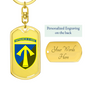 57th Motorized Infantry Brigade (Ukraine) - Luxury Dog Tag Keychain