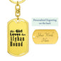 Afghan Hound - Luxury Dog Tag Keychain