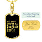 Longhair Exotic v2 - Luxury Dog Tag Keychain