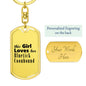 Bluetick Coonhound - Luxury Dog Tag Keychain