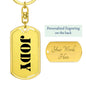 Jody - Luxury Dog Tag Keychain