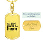 Siamese - Luxury Dog Tag Keychain
