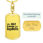 RagaMuffin - Luxury Dog Tag Keychain