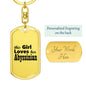Abyssinian - Luxury Dog Tag Keychain