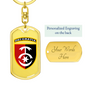 30th Mechanized Brigade (Ukraine) - Luxury Dog Tag Keychain
