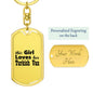 Turkish Van - Luxury Dog Tag Keychain