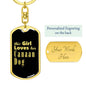 Canaan Dog v2 - Luxury Dog Tag Keychain