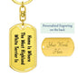 West Highland White Terrier's Home - Luxury Dog Tag Keychain