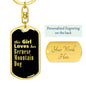 Bernese Mountain Dog v2 - Luxury Dog Tag Keychain