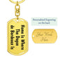 Dogue de Bordeaux's Home - Luxury Dog Tag Keychain