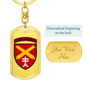 44th Artillery Brigade (Ukraine) - Luxury Dog Tag Keychain