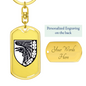 93rd Mechanized Brigade (Ukraine) - Luxury Dog Tag Keychain