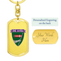 14th Mechanized Brigade (Ukraine) - Luxury Dog Tag Keychain