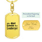 Leonberger - Luxury Dog Tag Keychain