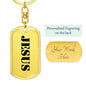 Jesus - Luxury Dog Tag Keychain