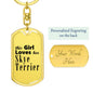Skye Terrier - Luxury Dog Tag Keychain