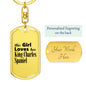 King Charles Spaniel - Luxury Dog Tag Keychain