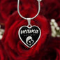 Mama, Est. 1971 v2 - Heart Pendant Luxury Necklace