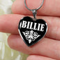 Billie v02 - Heart Pendant Luxury Necklace