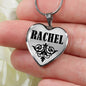 Rachel v01 - Heart Pendant Luxury Necklace