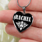 Rachel v02 - Heart Pendant Luxury Necklace
