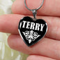 Terry v02 - Heart Pendant Luxury Necklace