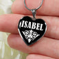 Isabel v02 - Heart Pendant Luxury Necklace