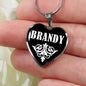 Brandy v02 - Heart Pendant Luxury Necklace
