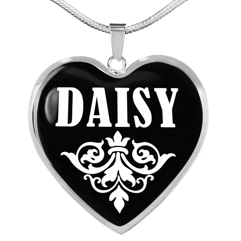 Daisy v02 - Heart Pendant Luxury Necklace