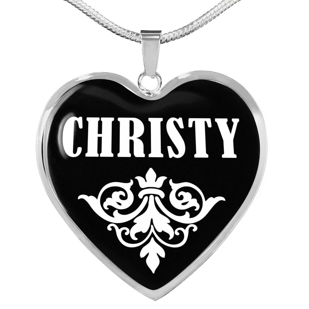 Christy v02 - Heart Pendant Luxury Necklace
